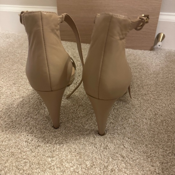 Beige Strappy Heels - French Connection - Picture 6 of 8